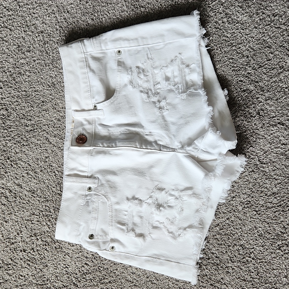 American Eagle Hi-Rise Shortie shorts